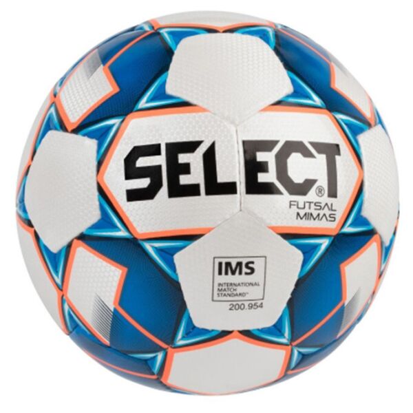 

Мяч футзал №4 SELECT MIMAS белый-синий /125/