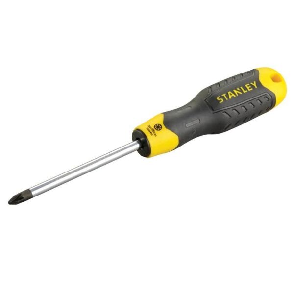 

Stanley Отвертка, Cushion Grip, крестовая, PZ 2x100 мм
