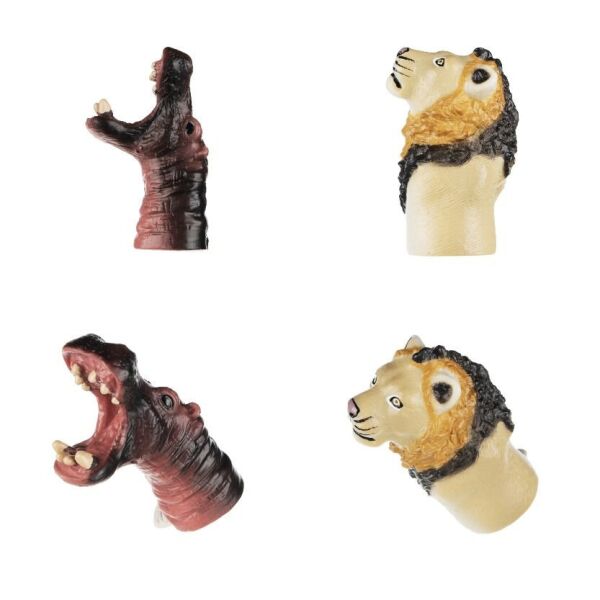 

Same Toy Пальчиковый театр 2 ед, Бегемот и Лев