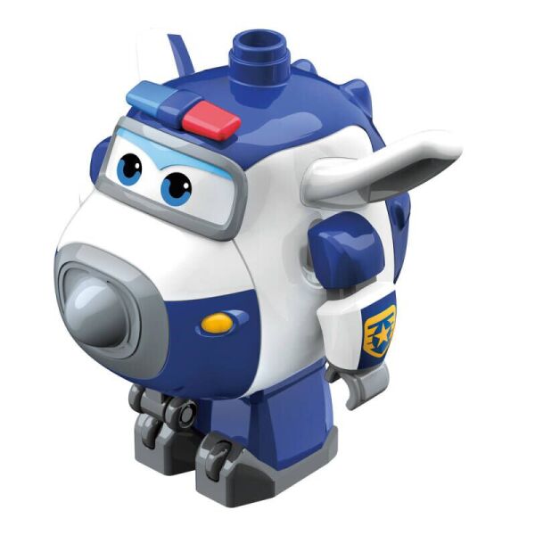 

Super Wings Игровая фигурка-трансформер Medium Blocks High Value Figure Paul, Пол
