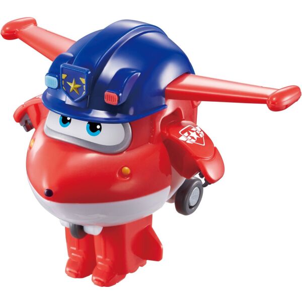

Super Wings Игровая фигурка-трансформер Transform-a-Bots Police Jett, Джетт полицейский