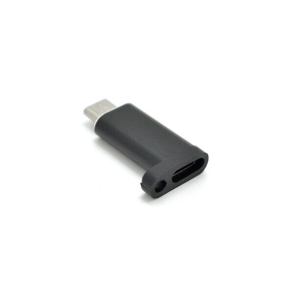 

Переходник VEGGIEG TC-102 Type-C(Female) - Micro-USB(Male), Black, Пакет