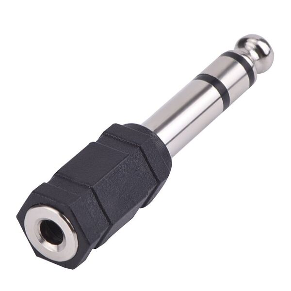 

Переходник SKY SOUND AD-001 (6.3 мм Jack ("папа") - 3.5 мм Jack("мама"))