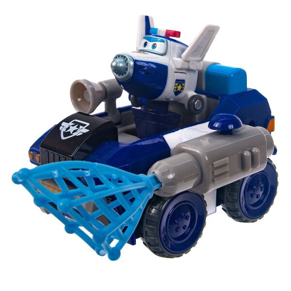

Super Wings Игровой набор Mission Teams Paul's Police Rover, Полицейский автомобиль Пола