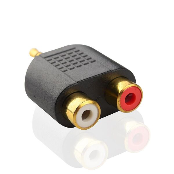 

Переходник SKY SOUND AD-003 (3.5 мм Jack STEREO - 2-RCA)