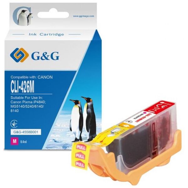 

Картридж G&G Canon CLI-426 Magenta (G&G-4558B001)