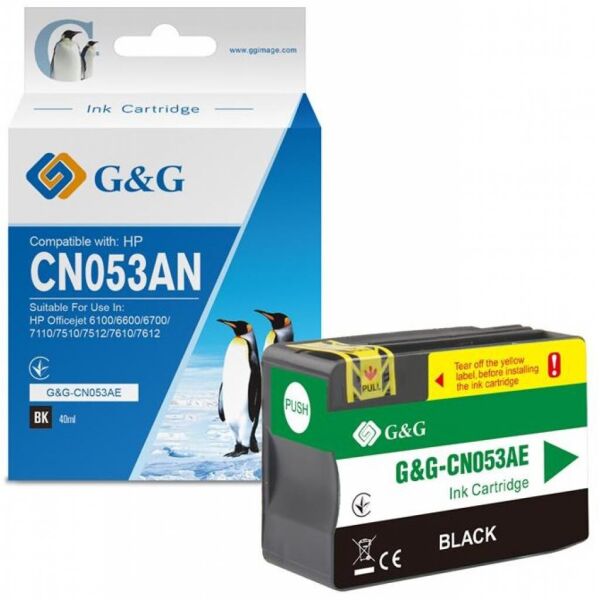 

Картридж G&G HP No.932 XL Premium Black (G&G-CN053AE)
