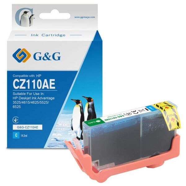 

Картридж G&G HP No.655 Cyan (G&G-CZ110AE)