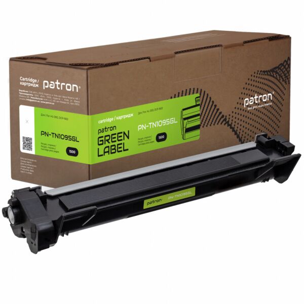 

Тонер-картридж Patron BROTHER TN-1095 GREEN Label (PN-TN1095GL)