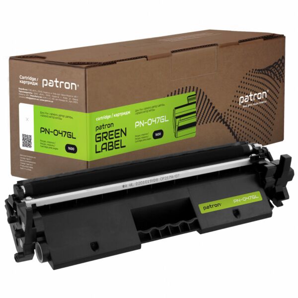

Тонер-картридж Patron CANON 047 GREEN Label (PN-047GL)