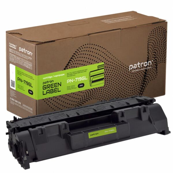 

Картридж Patron CANON 719 GREEN Label (PN-719GL)