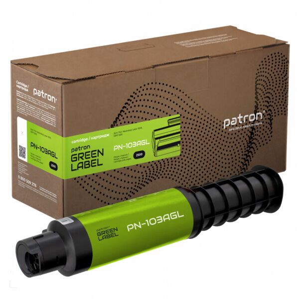 

Тонер-картридж Patron HP W1103A GREEN Label (PN-103AGL)