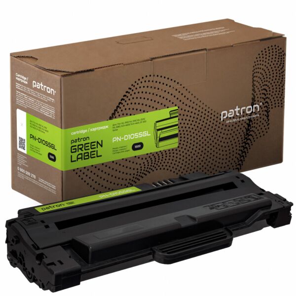 

Картридж Patron SAMSUNG MLT-D105S GREEN Label (PN-D105SGL)