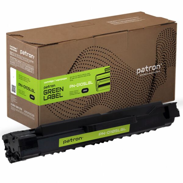 

Картридж Patron SAMSUNG MLT-D105L GREEN Label (PN-D105LGL)