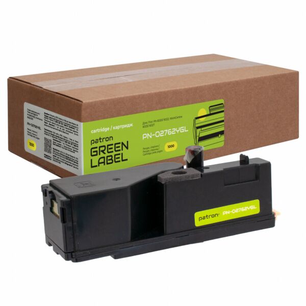 

Тонер-картридж Patron Xerox 106R02762 Green Label, Yellow (PN-02762YGL)