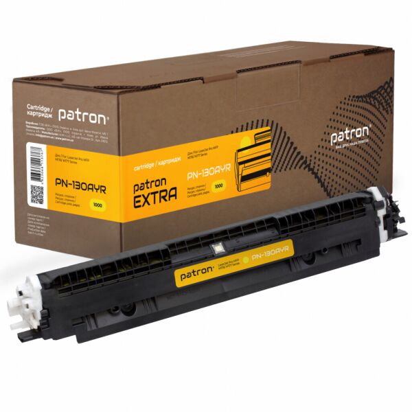 

Картридж Patron HP CLJ CF352A для M176/M177 Yellow, Extra (PN-130AYR)