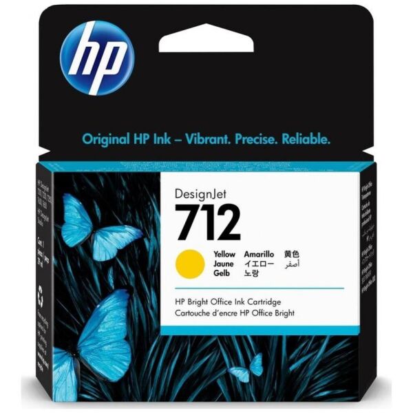 

Картридж HP DJ No.712 DesignJet Т230/Т630 Yellow 29ml (3ED69A)
