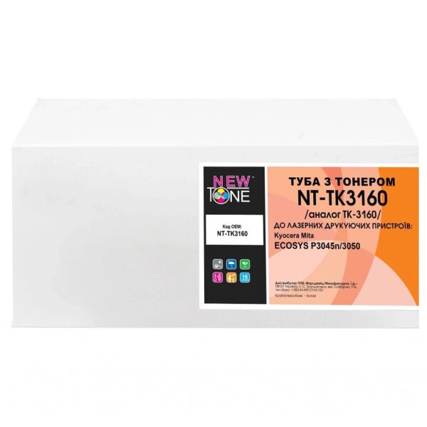 

Тонер-картридж NewTone Kyoсera TK-3160 Black (NT-TK3160)