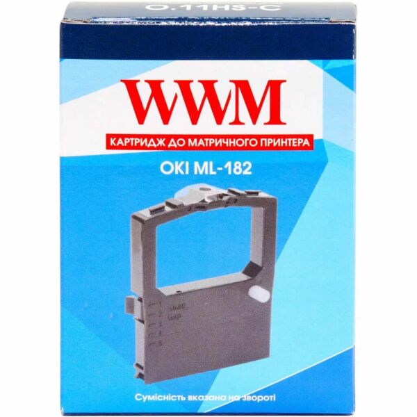 

Картридж WWM OKI ML-182/720/5320 Black беp шва (O.11HS-CN)