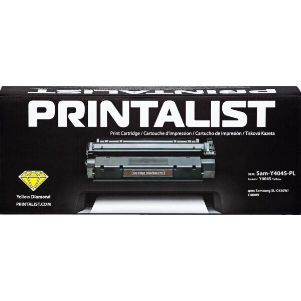 

Картридж Printalist Samsung SL-C430W/C480W, SU452A Yellow (Sam-Y404S-PL)