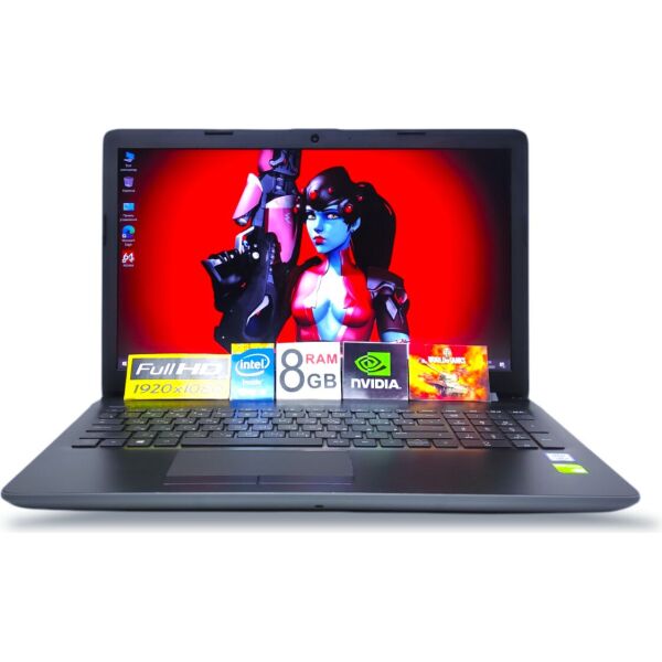 

HP Laptop 15 FHD 15.6" i3-7020U 8GB DDR4 HDD 1TB NVIDIA GeForce MX110 2Gb GDDR5 "Refurbished"