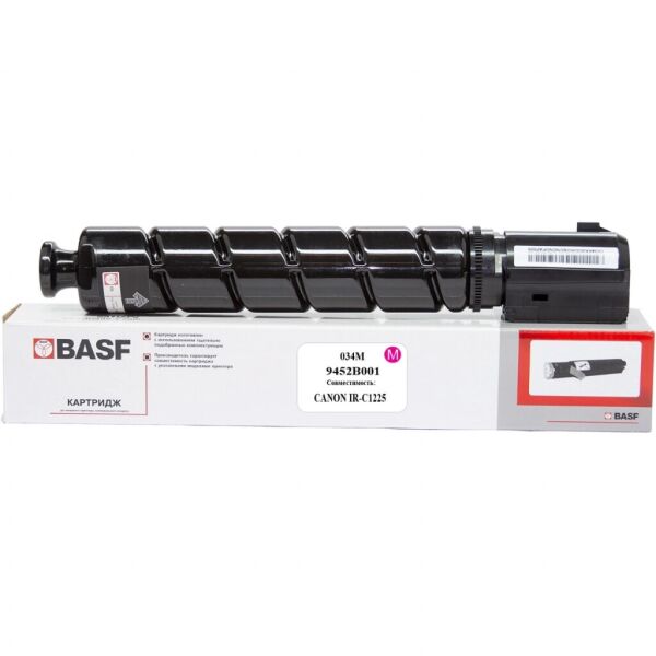 

Тонер-картридж BASF Canon 034, 9452B001 Magenta (KT-034M)