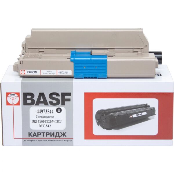 

Тонер-картридж BASF OKI C301/C321/MC332/MC342/ 44973544 Black (KT-44973544)
