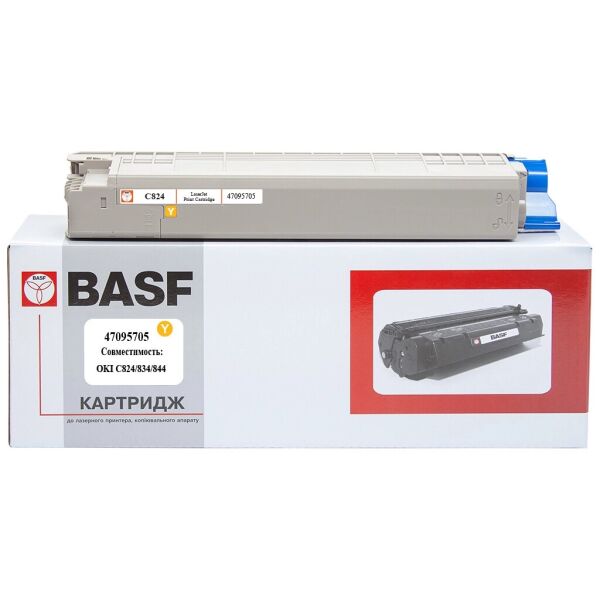

Тонер-картридж BASF OKI C824/834/844/ 47095705 Yellow (KT-47095705)