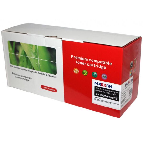 

Картридж Makkon Samsung MLT-D105S 1.5k Black (MN-SAM-SD105S)