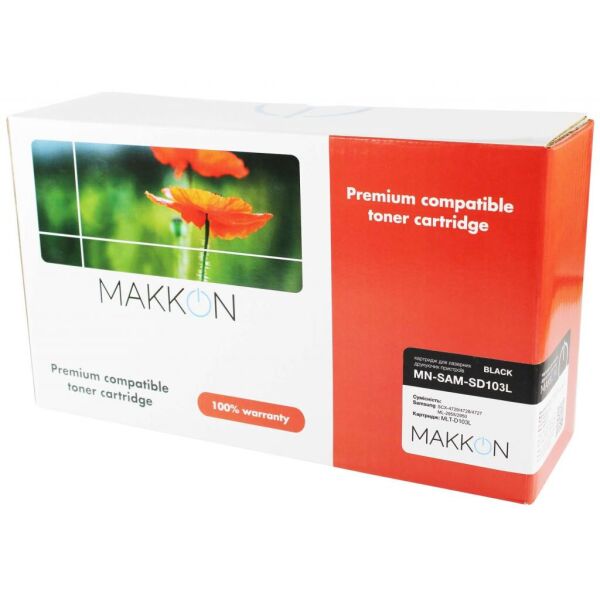 

Картридж Makkon Samsung MLT-D103L (SD103L) 2.5k (MN-SAM-SD103L)