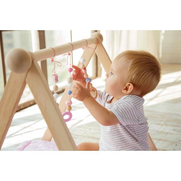 

Развивающий коврик BabyGym - Розовый
