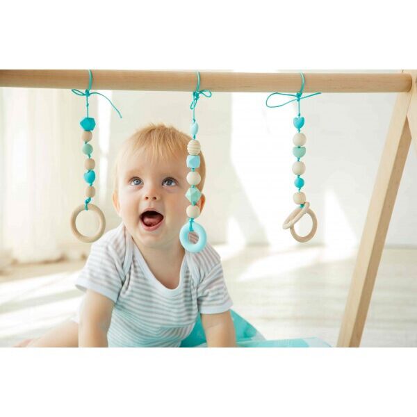 

Развивающий коврик BabyGym - Мятный