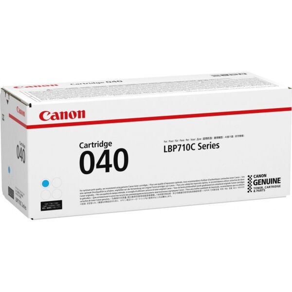 

Картридж Canon 040 Cyan(5.4K) (0458C001)