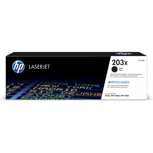 

Картридж HP CLJ 203X Black 3.2K (CF540X)