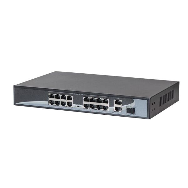 

POE коммутатор 19-портовый HongRui HR901-AF-1621GS 300Вт