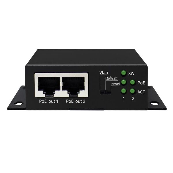 

POE коммутатор индустр. HongRui HR500-ATR-21 (2xPOE, 1xLAN)
