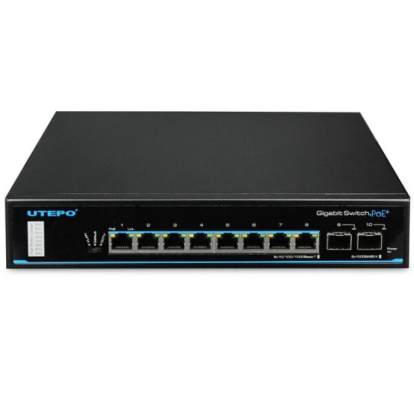 

8-портовый PoE коммутатор UTEPO UTP3-GSW0802S-POE