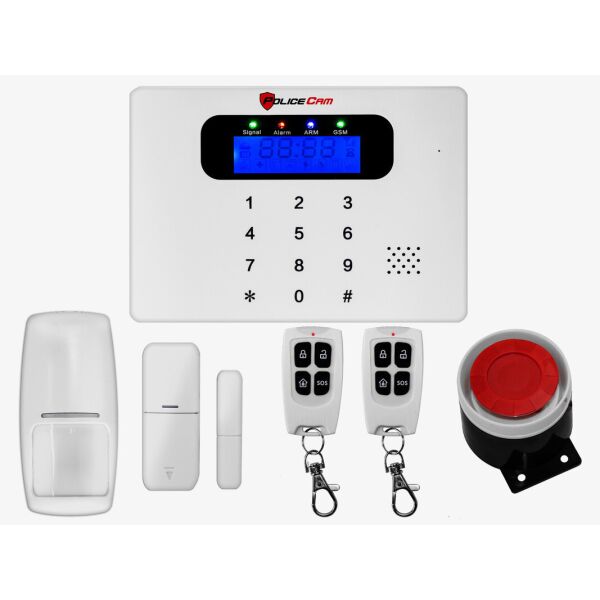 

Комплект беспроводной GSM сигнализации PoliceCam GSM 30С Base