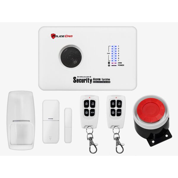 

Комплект беспроводной GSM сигнализации PoliceCam GSM 10C Base
