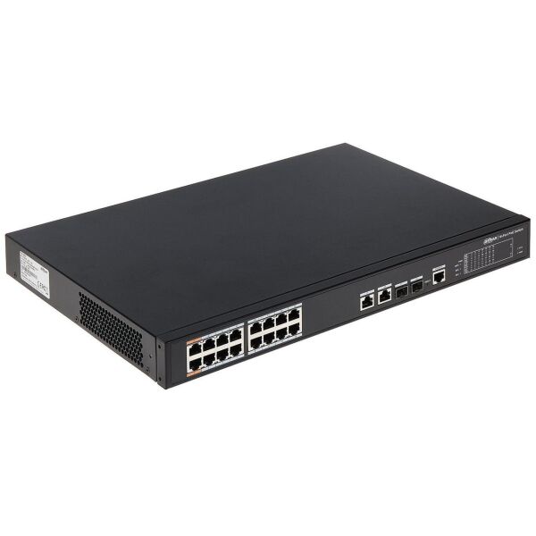 

16-портовый управляемый POE коммутатор Dahua PFS4218-16ET-190