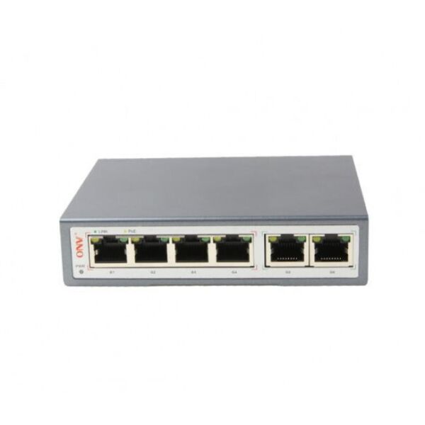 

PoE Гбит коммутатор ONV ONV-POE33064P (4xPOE, 2xLAN)