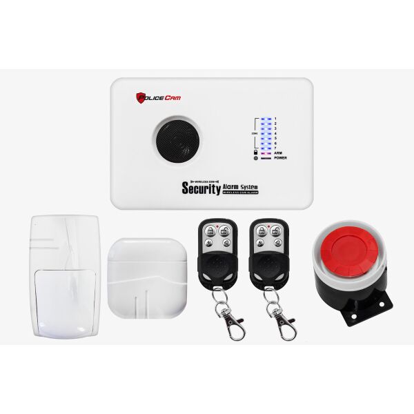 

Комплект беспроводной GSM сигнализации PoliceCam GSM 10C Prof