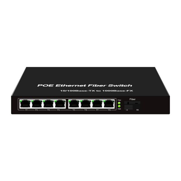 

PoE коммутатор со встроенным SFP SICSO (B) FT-1F8EP (8xPOE, 1xSFP)