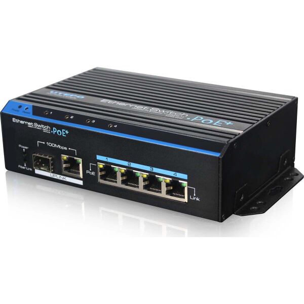 

4-портовый POE коммутатор UTEPO UTP7204E-POE-A1