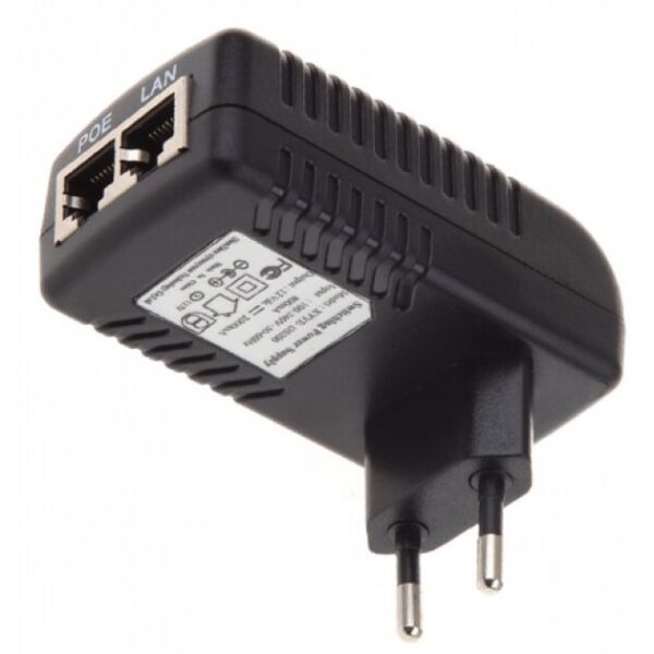 

POE инжектор Merlion 12V 1A (12Вт) с портами Ethernet