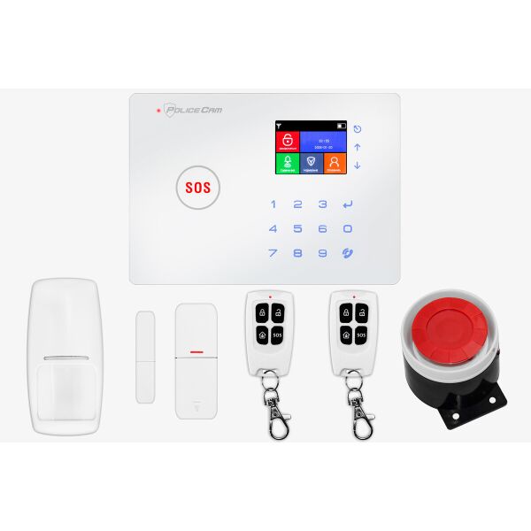 

Комплект беспроводной Wi-Fi сигнализации PoliceCam WIFI GSM 68W