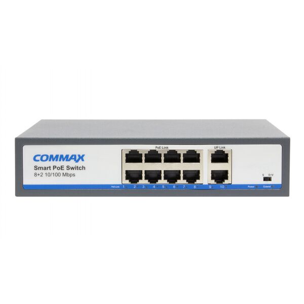 

8-портовый коммутатор с PoE Commax CIOT-H8L2