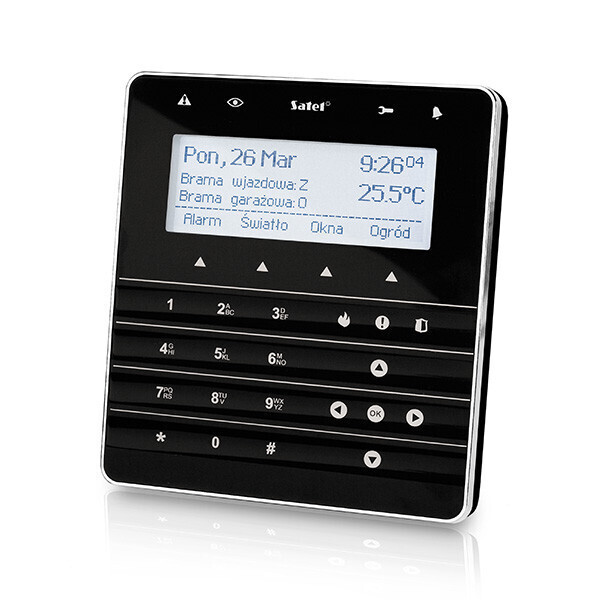 

Клавиатура сенсорная Satel INT-KSG-BSB