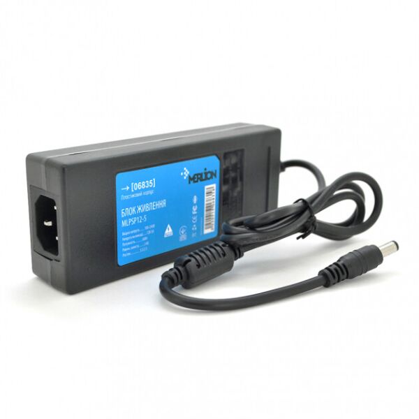 

Импульсный блок питания Merlion MLPSP12-5 12В 5А (60Вт)