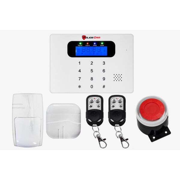 

Комплект беспроводной GSM сигнализации PoliceCam GSM 30С Prof